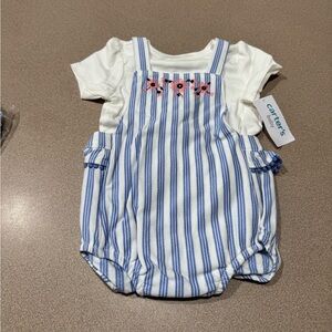 NWT Adorable 2 pc set bodysuit, bodysuit 18 months